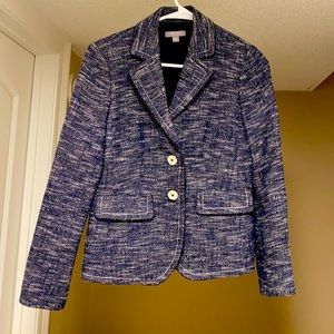 Navy/ cream summer blazer